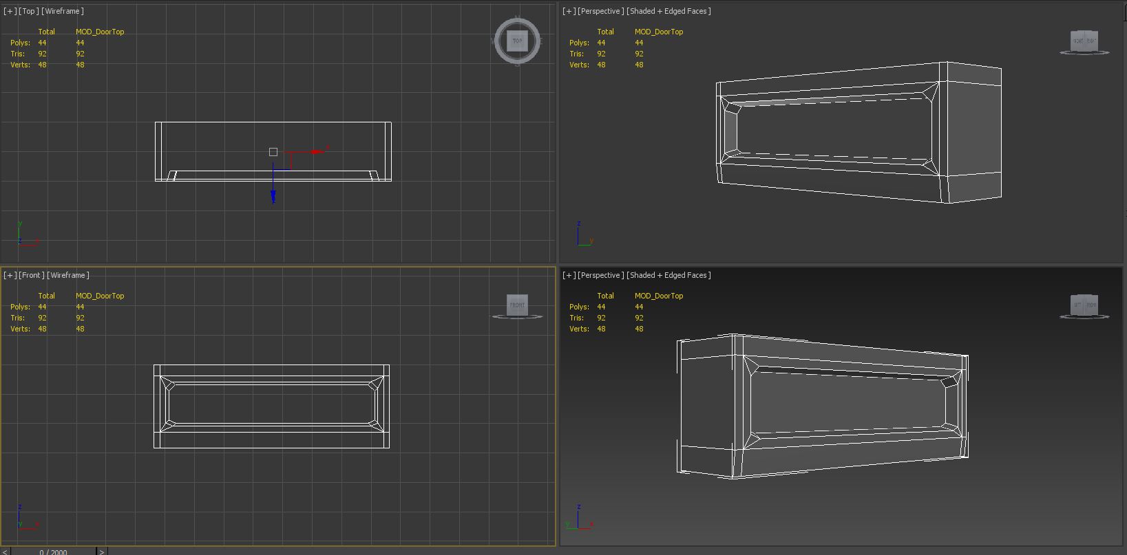 Door Frame Top Prefab