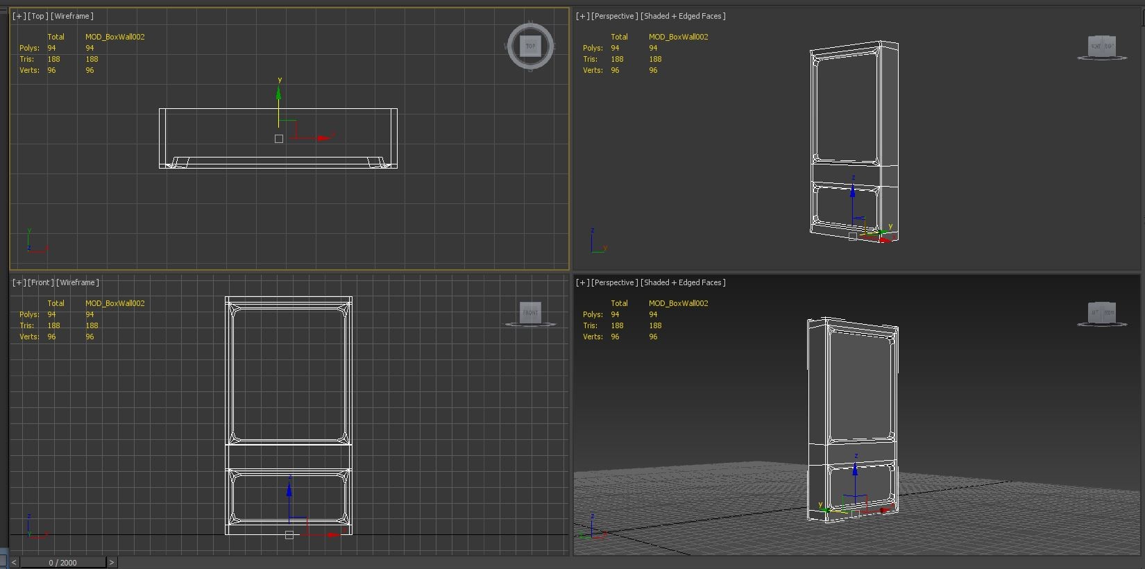 Double Panel Wall Prefab