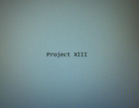 Project XIII